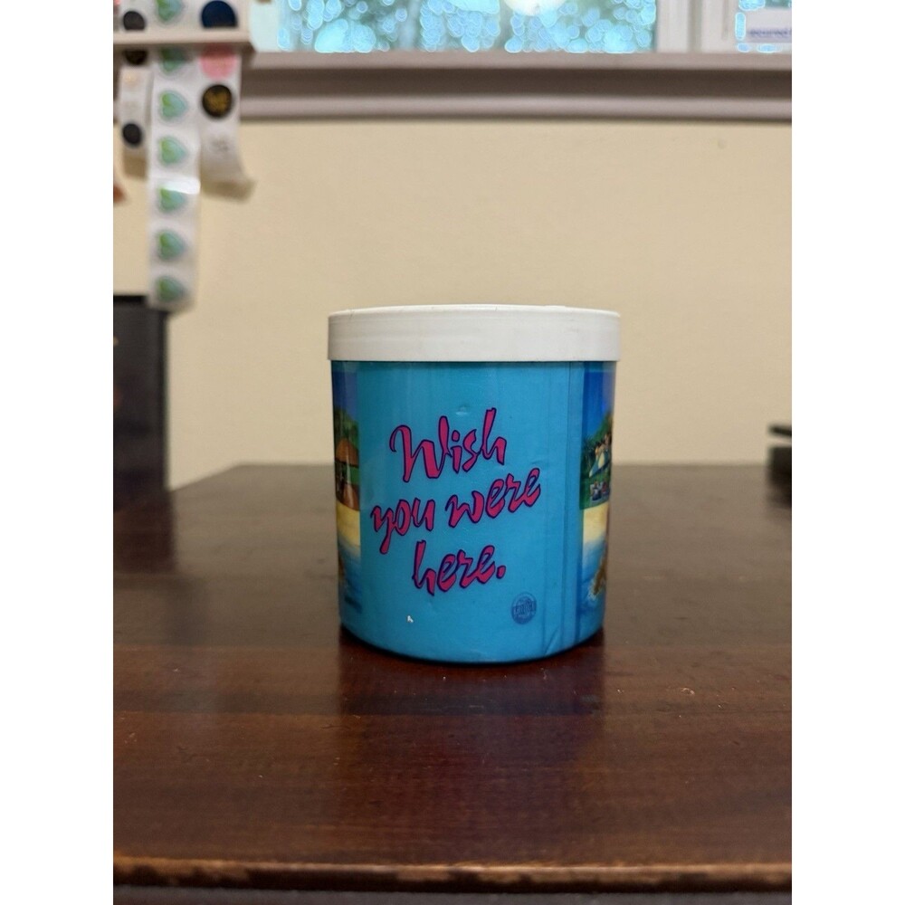 1991 Vintage Camel Club Hard Shell Koozie Coozie Wish You Were Here RJR Cool Joe